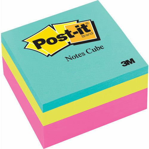 Post-it® Notes Cube, Bold Brights, 400 sheets