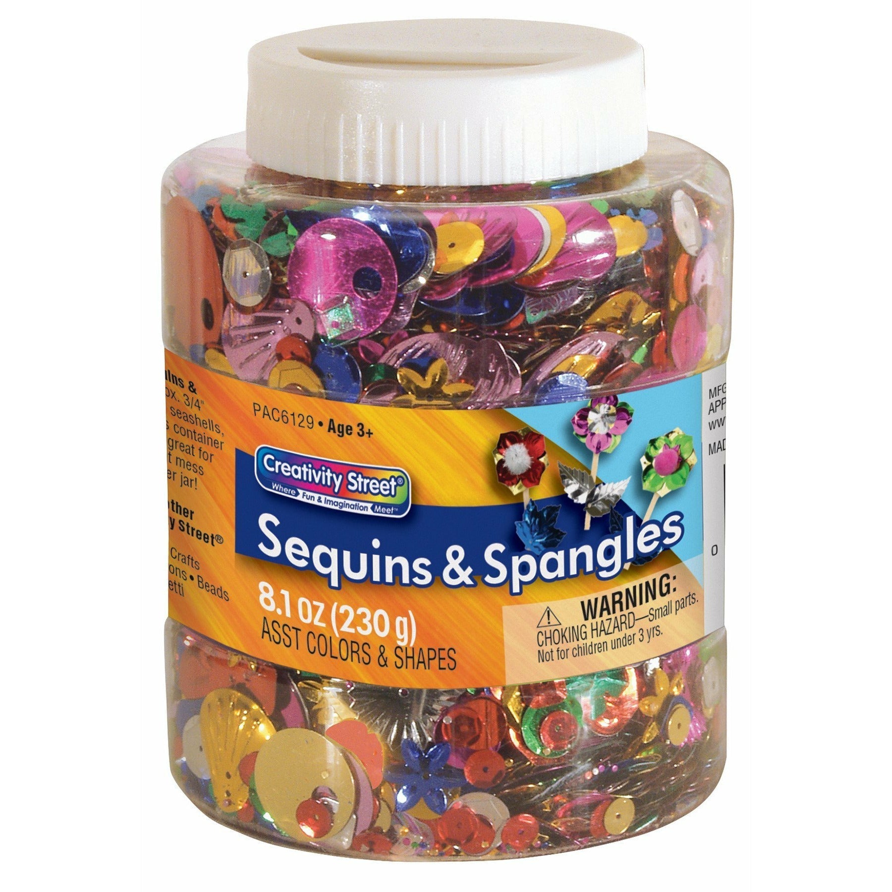 Sequins & Spangles Shaker Jar - A1 School Supplies