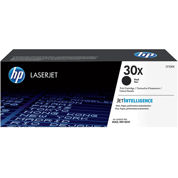 HP 30X Black High Yield Toner Cartridge