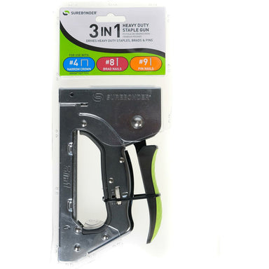 3-in-1 Heavy Duty Staple Gun - A1 School Supplies