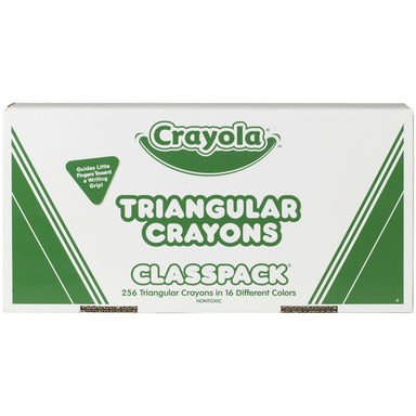 Crayola® Triangular Anti-Roll Crayons - A1 School Supplies