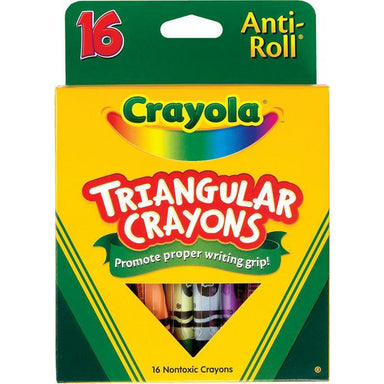 Crayola® Triangular Anti-Roll Crayons - A1 School Supplies