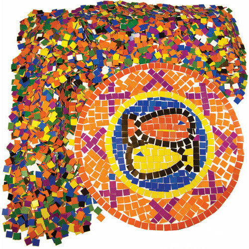 Double Color Mosaic Squares